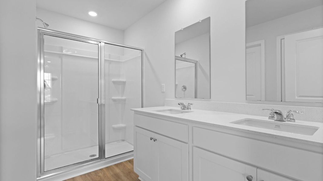 Furnished interior view inside a new home in Pineview North, Summerville (Image 5).