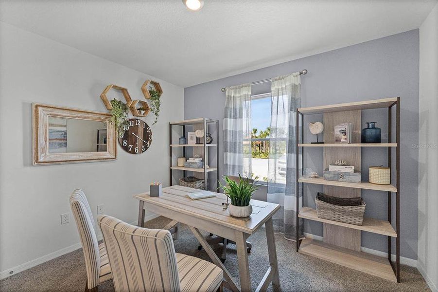 Furnished interior view inside a new home in , Winter Haven (Image 12). Furnished interior view inside a new home in , Winter Haven (Image 12).