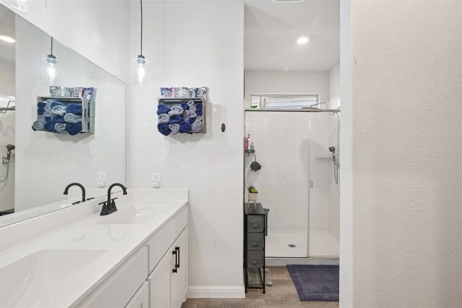 Furnished interior view inside a new home in Springhill South, Boyd (Image 30). Furnished interior view inside a new home in Springhill South, Boyd (Image 30).