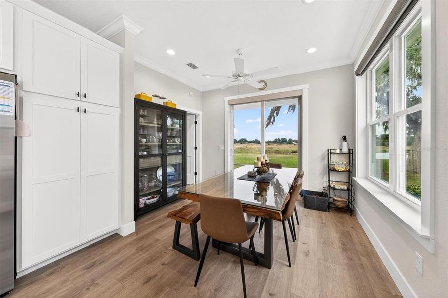 Furnished interior view inside a new home in , Oxford (Image 44).