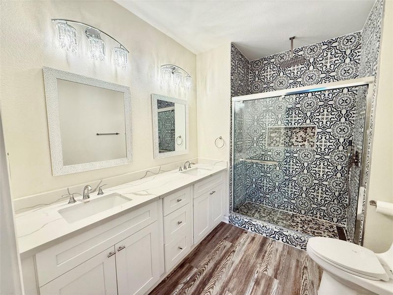 Furnished interior view inside a new home in , Cleveland (Image 5).