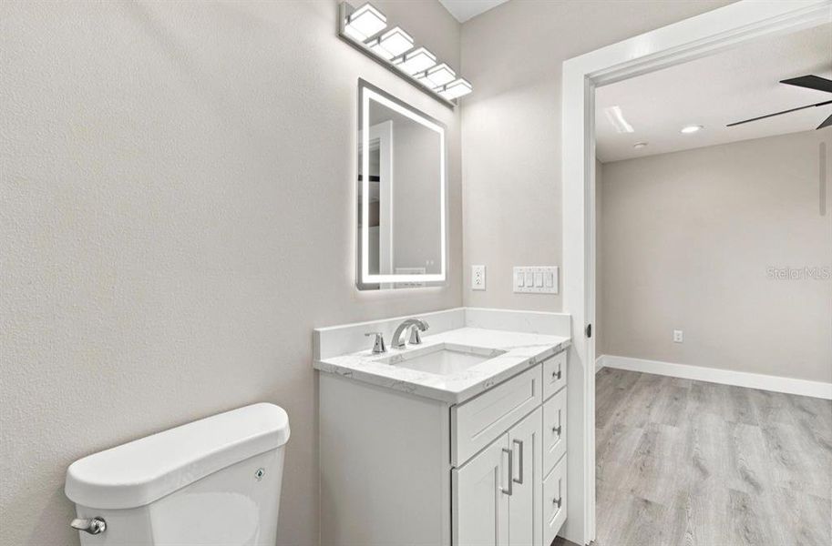 Furnished interior view inside a new home in , Tampa (Image 18).