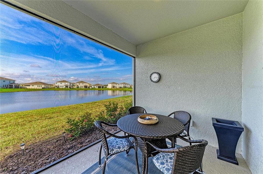 Exterior details and patio area of a home in Coddington, Bradenton (Image 26). Exterior details and patio area of a home in Coddington, Bradenton (Image 26).