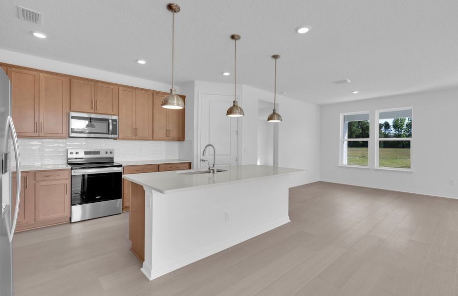 Furnished interior view inside a new home in Fiddler's Cove, Kingsland (Image 10).