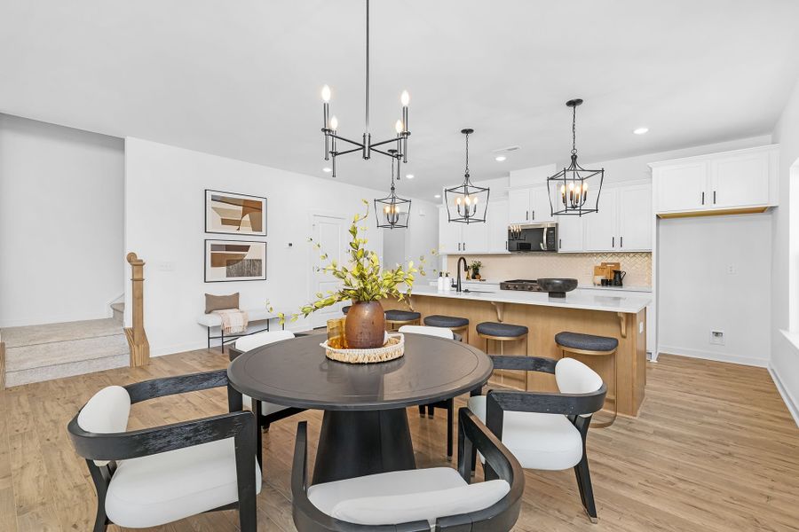 Representative furnished interior of a home built from the Wayne by True Homes in Westbrook Falls, Colfax (Image 5).