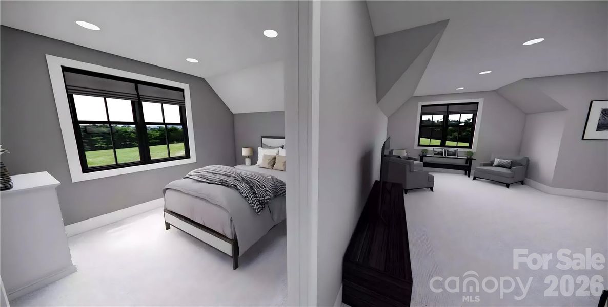 Furnished interior view inside a new home in , Mooresville (Image 32).