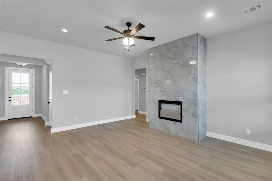 Spacious, unfurnished interior of a new home in , Palmer (Image 15).