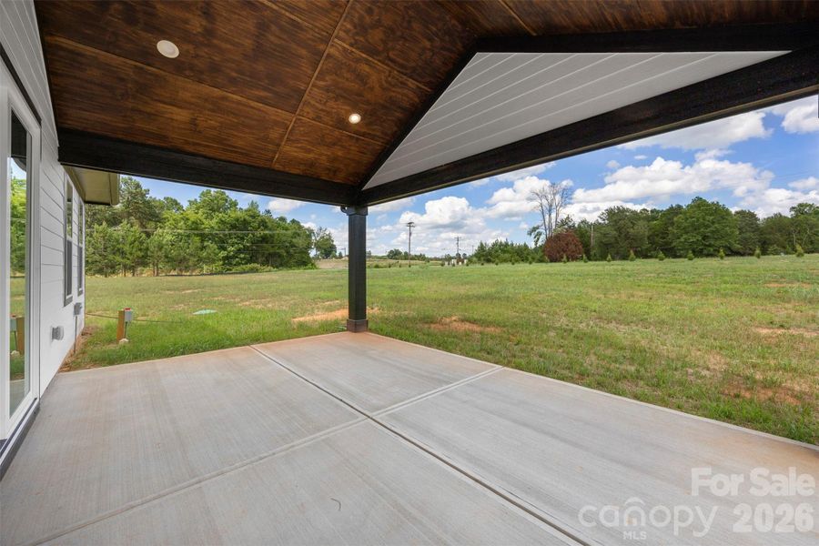 Exterior details and patio area of a home in , Lancaster (Image 28).