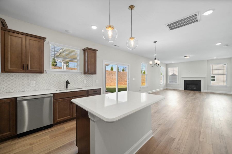 Furnished interior view inside a new home in Pisgah Park, Kernersville (Image 12).