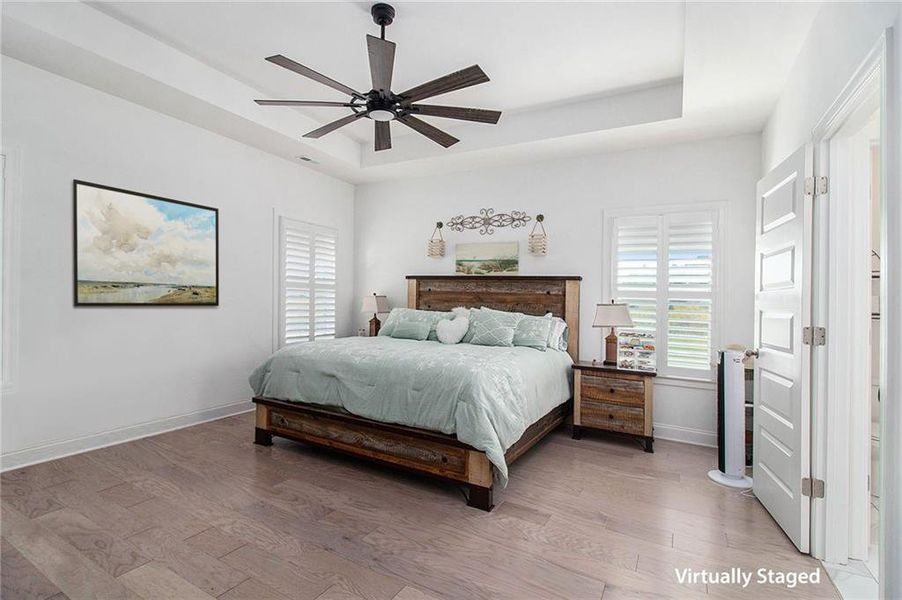 Furnished interior view inside a new home in , Senoia (Image 29).