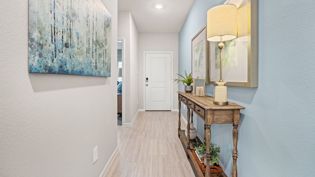 Furnished interior view inside a new home in Orchard Village, Fort Worth (Image 12).