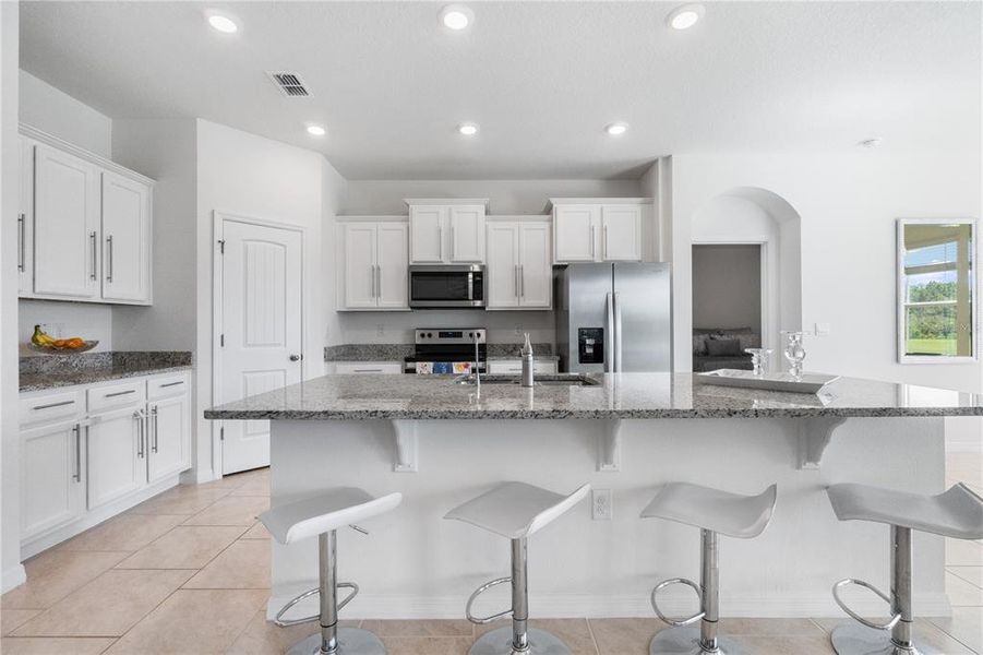 Furnished interior view inside a new home in , Harmony (Image 8).