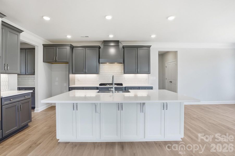 Furnished interior view inside a new home in Robinson Oaks, Gastonia (Image 11).