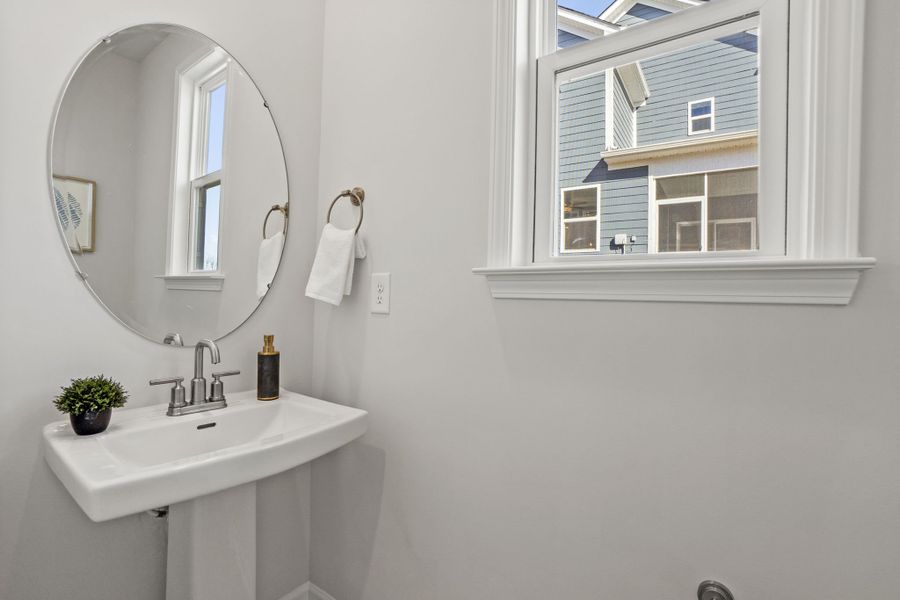 Furnished interior view inside a new home in The Coves on Lake Wylie, Charlotte (Image 7).