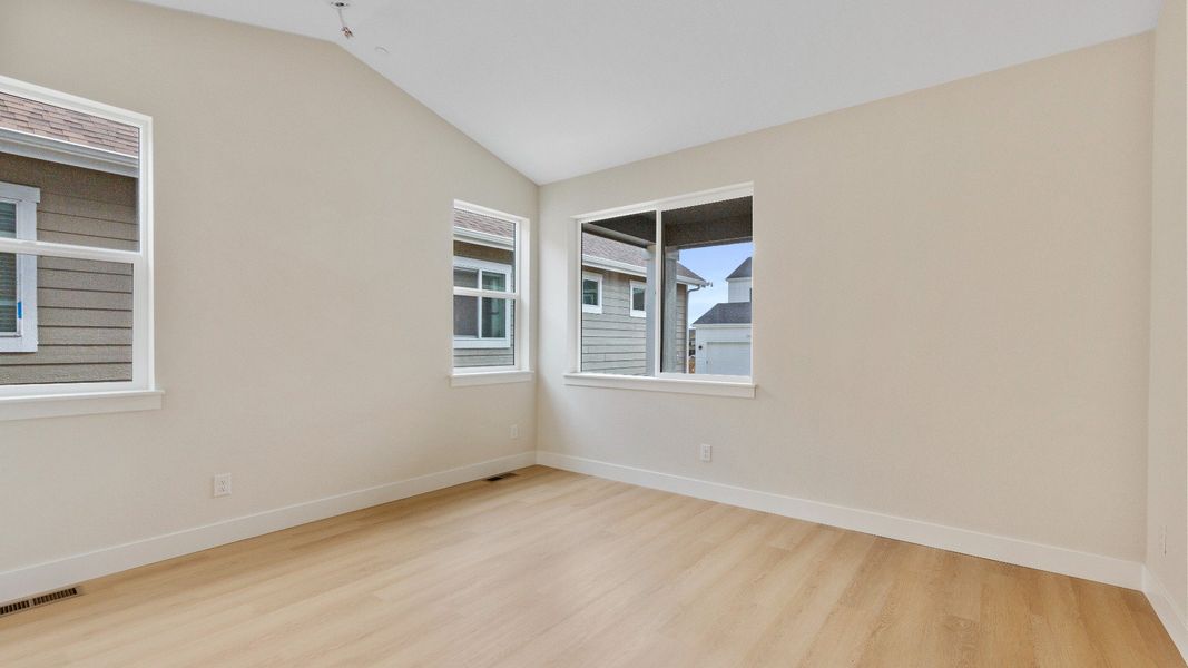 Furnished interior view inside a new home in Dillon Pointe - City, Broomfield (Image 16).
