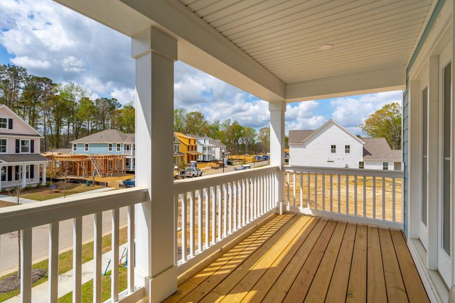 Exterior details and patio area of a home in Sweetgrass Station, Summerville (Image 31). Exterior details and patio area of a home in Sweetgrass Station, Summerville (Image 31).