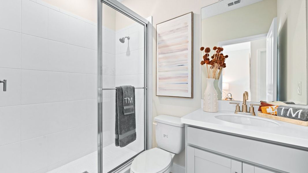 Representative furnished interior of a home built from the Palm by Taylor Morrison in Firethorn, Parrish (Image 19).