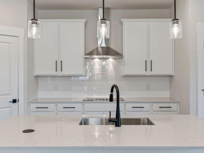 Close-up of interior finishes inside a home in Lake Park Villas, Wylie (Image 17).