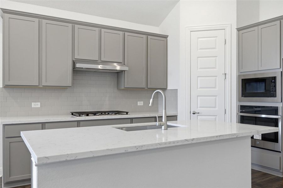 Furnished interior view inside a new home in Preserve at Lakeside Meadows, Pflugerville (Image 12).