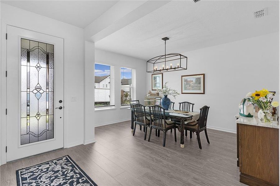 Furnished interior view inside a new home in , Clermont (Image 15).