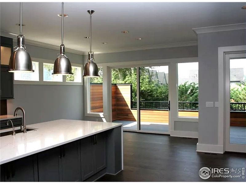 Kitchen and Nook (Concept only, plan and picture from House Designers, home not built)