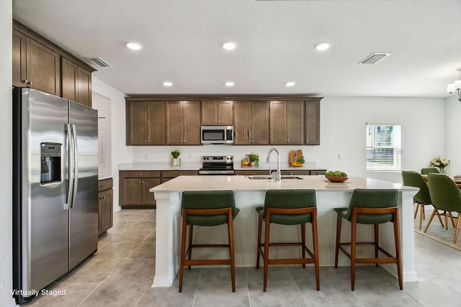 Kitchen - Virtually Staged Kitchen - Virtually Staged