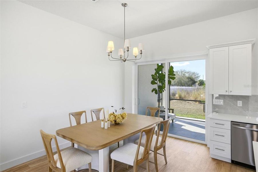 Furnished interior view inside a new home in , North Port (Image 19).