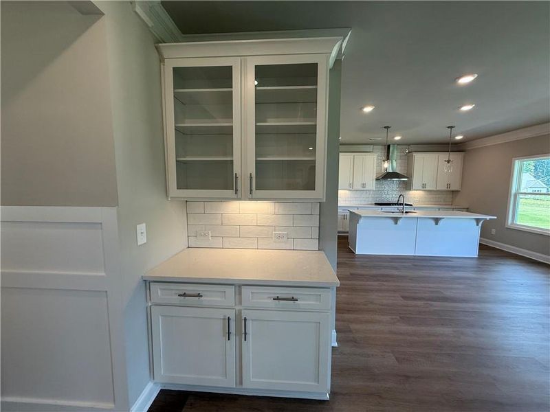 Furnished interior view inside a new home in , Hoschton (Image 16).