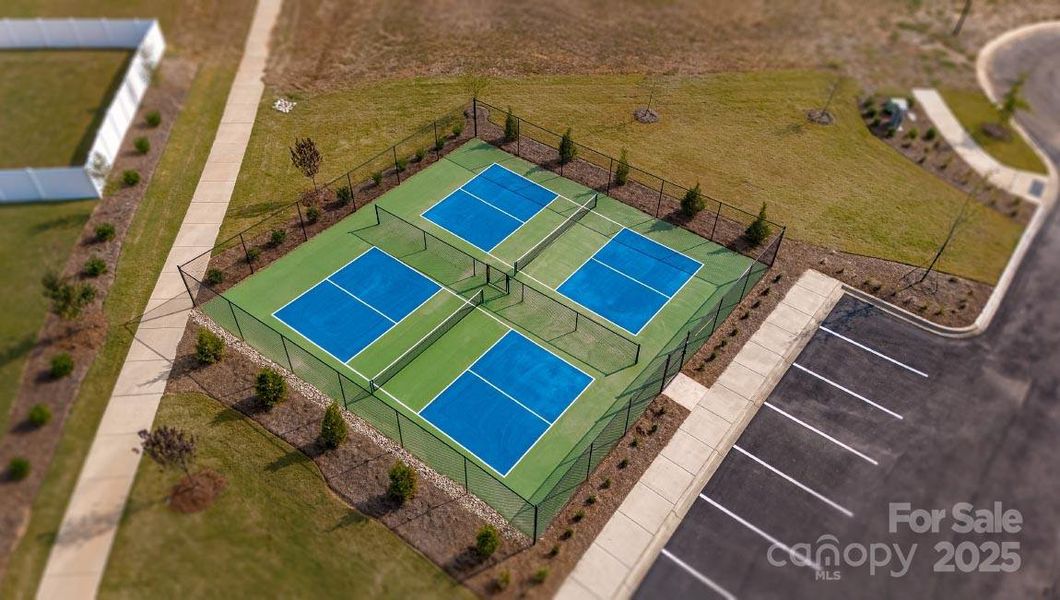 Pickle ball courts