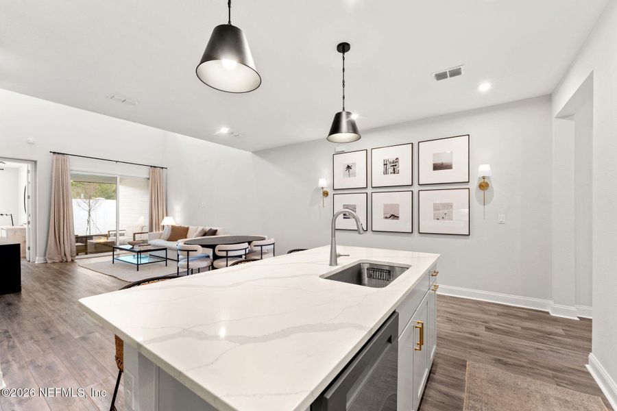 Furnished interior view inside a new home in Pablo Cove, Jacksonville (Image 29).