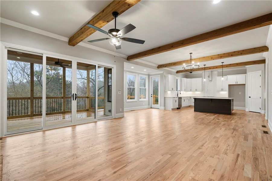 Spacious, unfurnished interior of a new home in , Marietta (Image 33).
