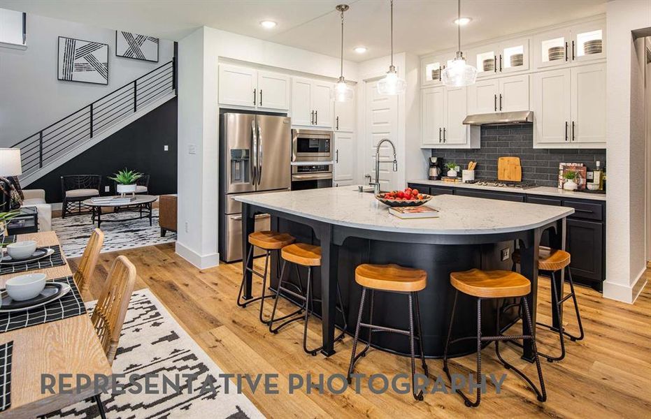 Furnished interior view inside a new home in Goodland, Midlothian (Image 19).