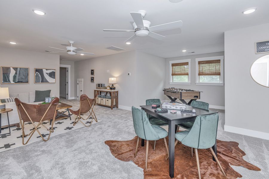 Furnished interior view inside a new home in Central Estates, Summerville (Image 9).