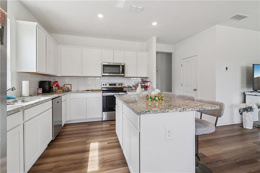 Furnished interior view inside a new home in , Gainesville (Image 58).