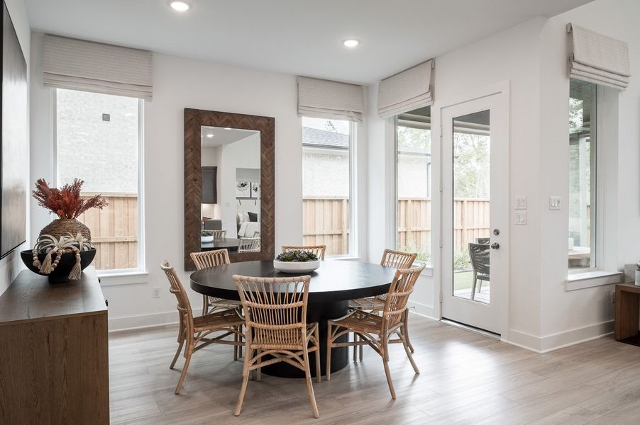 Representative furnished interior of a home built from the Wren by Tri Pointe Homes in Oakhill Reserve 50’, Tomball (Image 10). Representative furnished interior of a home built from the Wren by Tri Pointe Homes in Oakhill Reserve 50’, Tomball (Image 10).
