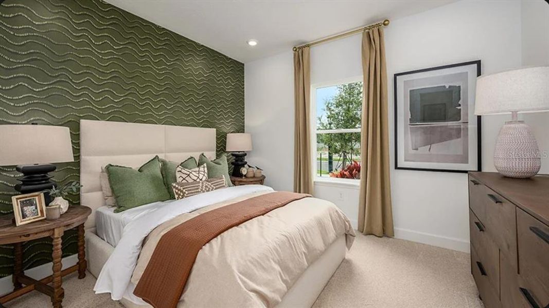 Furnished interior view inside a new home in Windward Preserve, Cocoa (Image 4).