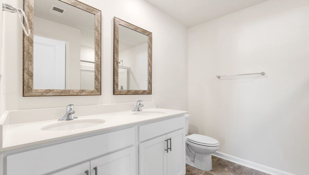 Representative furnished interior of a home built from the Shane by D.R. Horton in Lightwood Cottages, Moore (Image 15).