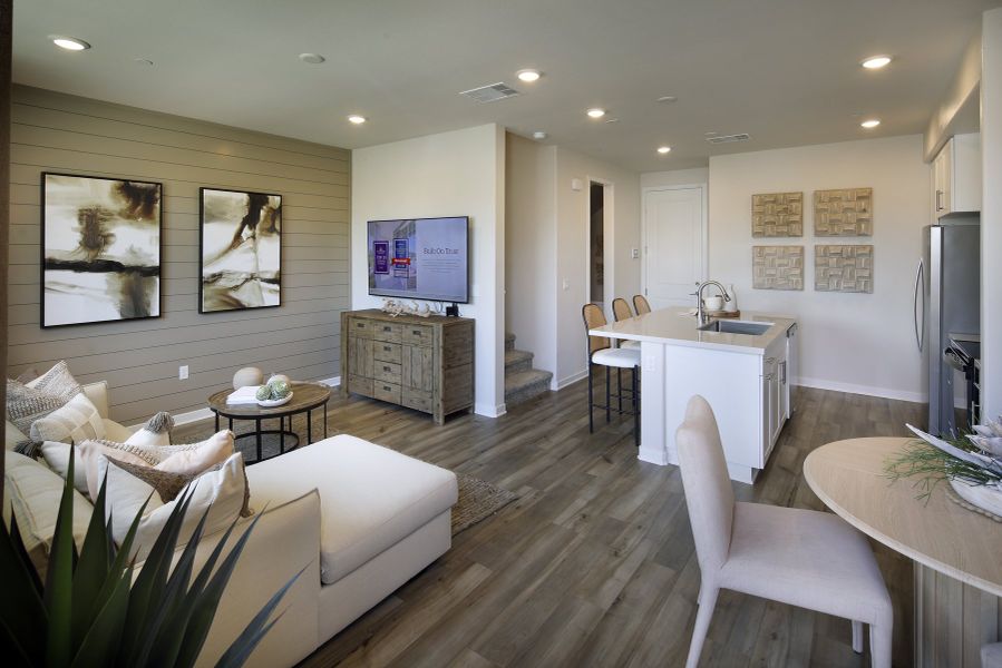 Representative furnished interior of a home built from the One by Century Communities in Union Heights, Flowery Branch (Image 3). Representative furnished interior of a home built from the One by Century Communities in Union Heights, Flowery Branch (Image 3).