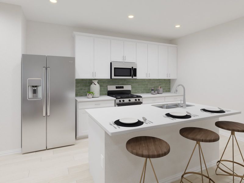 The Saguaro kitchen. The Saguaro kitchen.