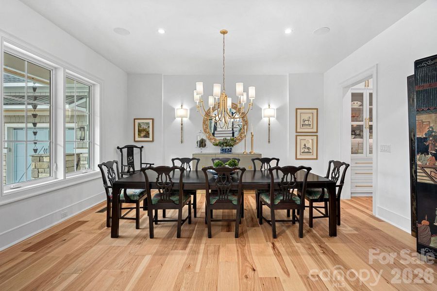 Furnished interior view inside a new home in , Clover (Image 19).