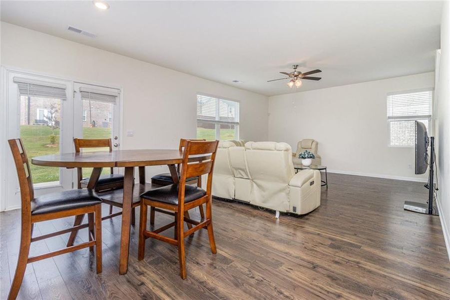 Furnished interior view inside a new home in Broder Farm, Stockbridge (Image 13).