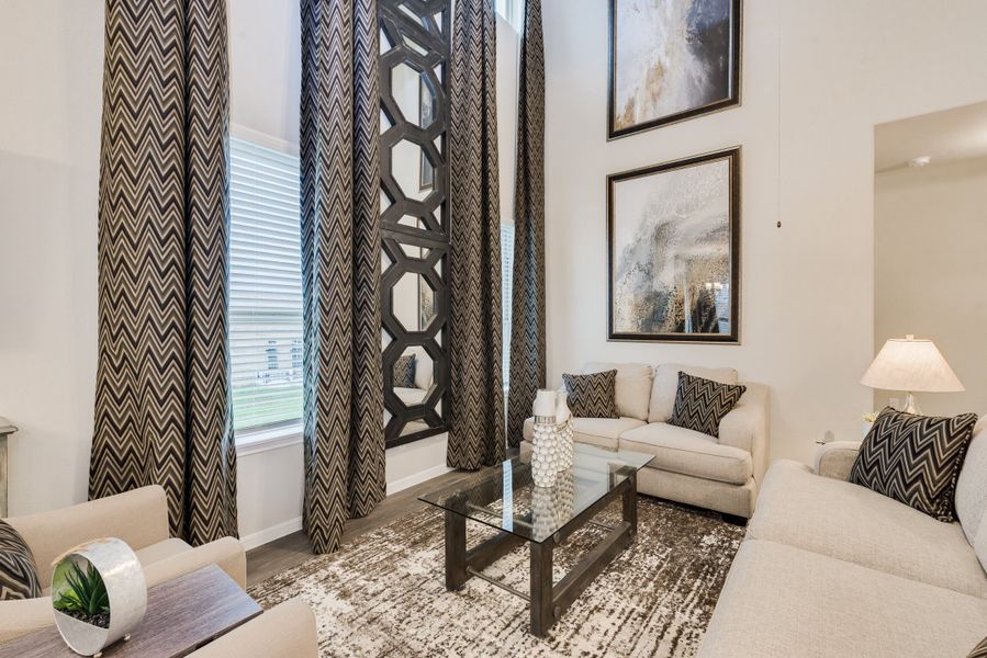 Representative furnished interior of a home built from the Floor Plan 2102 by Colina Homes in Sunterra, Katy (Image 18). Representative furnished interior of a home built from the Floor Plan 2102 by Colina Homes in Sunterra, Katy (Image 18).