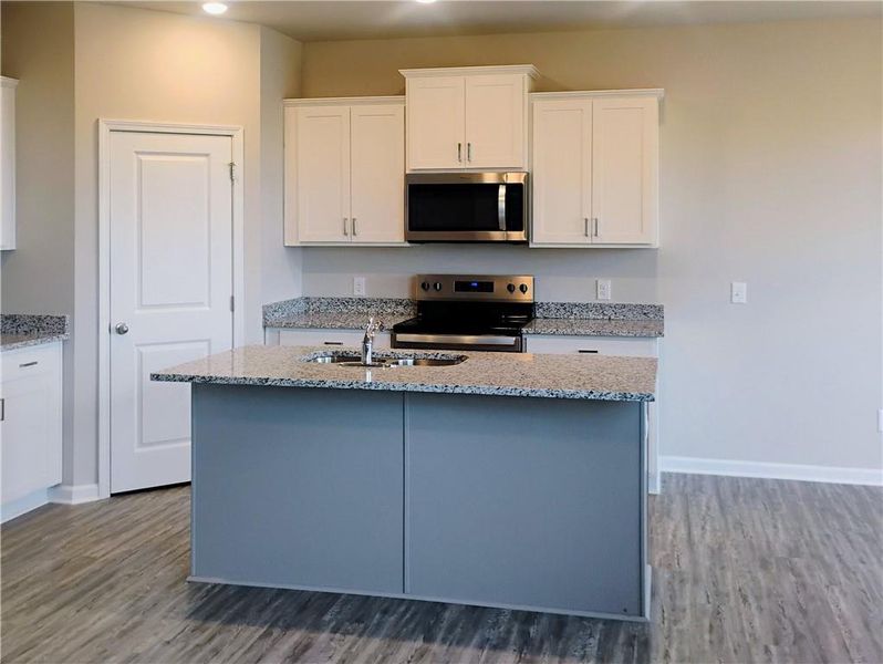 Furnished interior view inside a new home in , Calhoun (Image 6). Furnished interior view inside a new home in , Calhoun (Image 6).