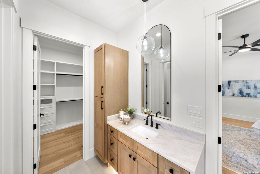 Furnished interior view inside a new home in , Boerne (Image 13).