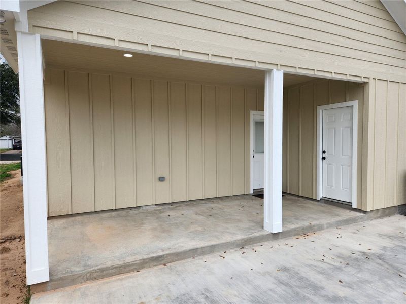 COVERED PATIO AND STORAGE ROOM COVERED PATIO AND STORAGE ROOM