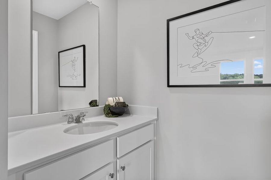 Representative interior finishes for a home built from the Timber by Taylor Morrison in Weatherfield, Buford (Image 20).