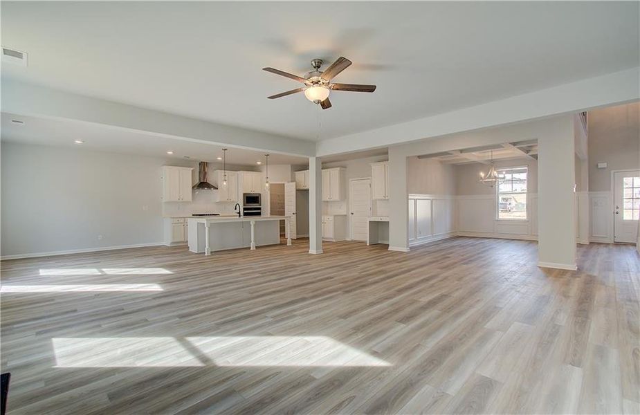 Spacious, unfurnished interior of a new home in Trinity Park, McDonough (Image 30). Spacious, unfurnished interior of a new home in Trinity Park, McDonough (Image 30).