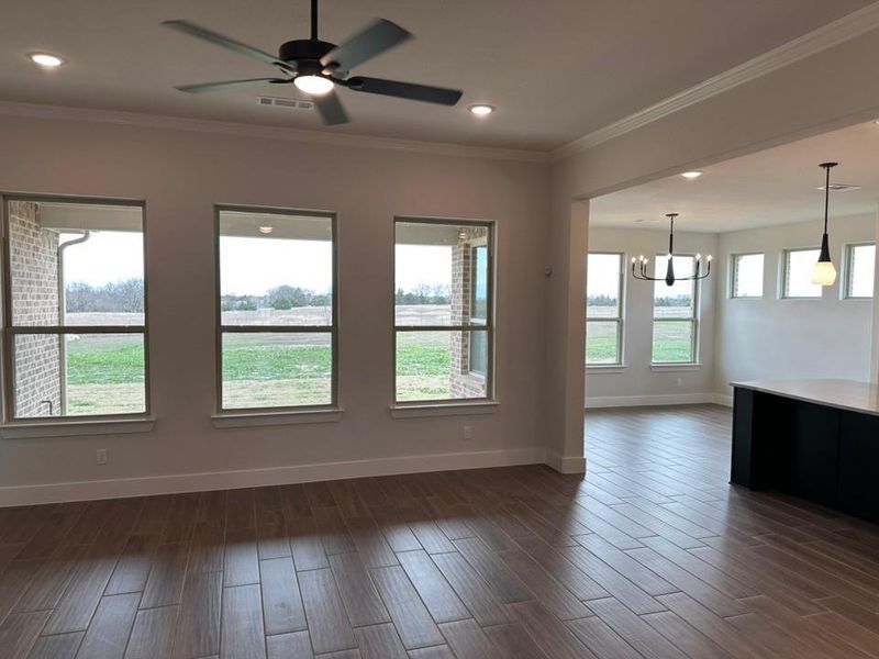 Spacious, unfurnished interior of a new home in Fannin Ranch, Leonard (Image 20).