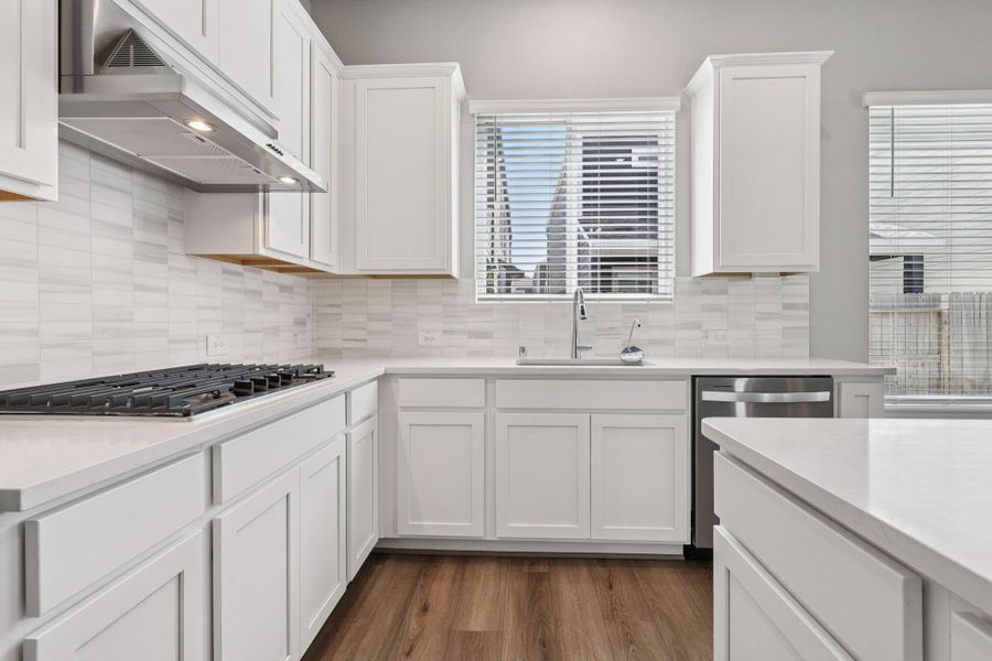 Furnished interior view inside a new home in Kemah Crossing - Luxe Series, Kemah (Image 13). Furnished interior view inside a new home in Kemah Crossing - Luxe Series, Kemah (Image 13).