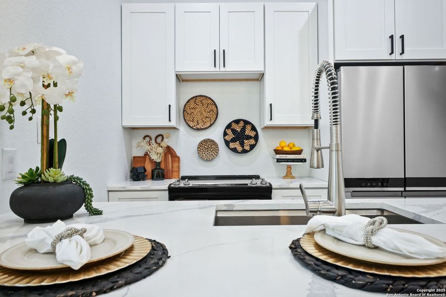 Furnished interior view inside a new home in , San Antonio (Image 32).